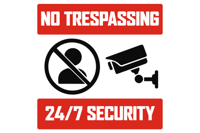 Custom Outdoor Yard Signs Multiple Sizes No Trespassing