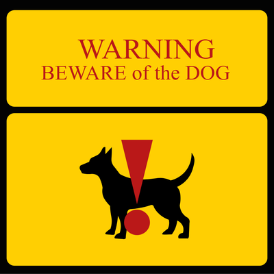 Custom Outdoor Yard Signs Multiple Sizes Beware Of Dog