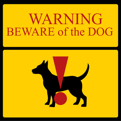 Custom Outdoor Yard Signs Multiple Sizes Beware Of Dog
