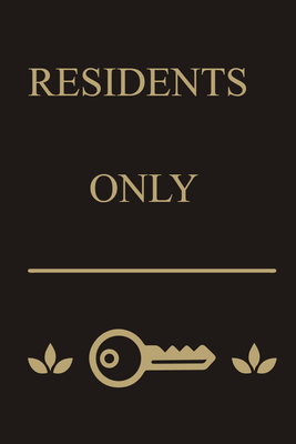 Custom Outdoor Yard Signs Multiple Sizes Residents Only