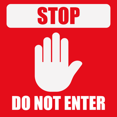 Custom Outdoor Yard Signs Multiple Sizes Do Not Enter