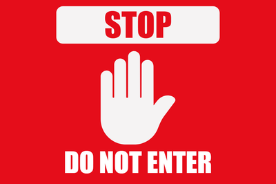 Custom Outdoor Yard Signs Multiple Sizes Do Not Enter