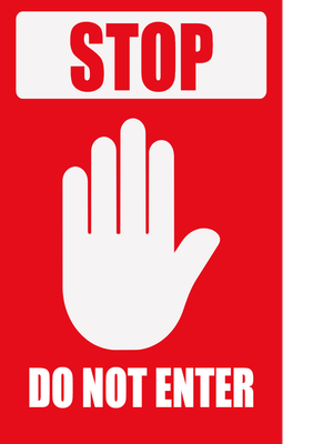 Custom Outdoor Yard Signs Multiple Sizes Do Not Enter