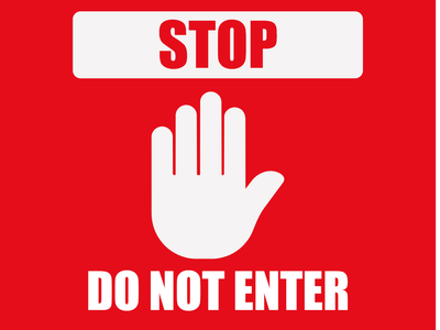 Custom Outdoor Yard Signs Multiple Sizes Do Not Enter