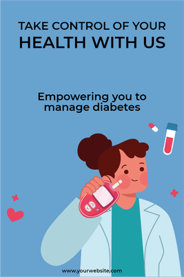 Custom Outdoor Yard Signs Multiple Sizes Manage Diabetes