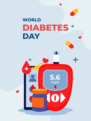 Custom Outdoor Yard Signs Multiple Sizes Diabetes Day