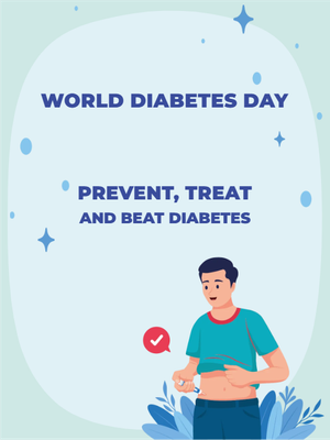 Custom Outdoor Yard Signs Multiple Sizes World Insulin Day
