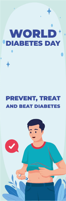 Custom Outdoor Yard Signs Multiple Sizes World Insulin Day