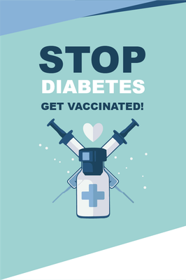 Custom Outdoor Yard Signs Multiple Sizes Stop Diabetes Get Vaccinated