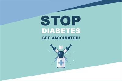 Custom Outdoor Yard Signs Multiple Sizes Stop Diabetes Get Vaccinated