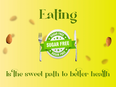 Custom Outdoor Yard Signs Multiple Sizes Eating Sugar Free