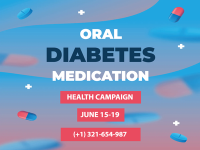 Custom Outdoor Yard Signs Multiple Sizes Oral Diabetes Health Campaign