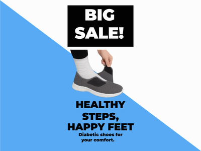 Custom Outdoor Yard Signs Multiple Sizes Diabetic Shoes For Your Comfort