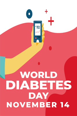 Custom Outdoor Yard Signs Multiple Sizes World Diabetes Day