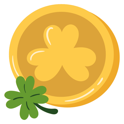Custom Outdoor Yard Signs Multiple Sizes St. Patrick Leaf