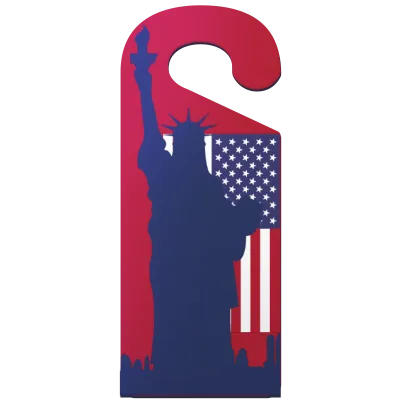 Custom Door Hangers Multiple Sizes for Statue