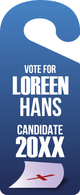 Custom Door Hangers Multiple Sizes Vote For