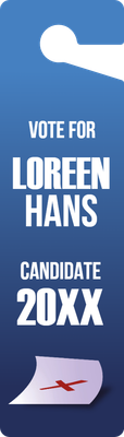 Custom Door Hangers Multiple Sizes Vote For