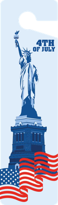 Custom Door Hangers Multiple Sizes for 4th of July
