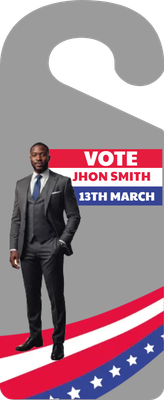 Custom Door Hangers Multiple Sizes for Jhon Smith