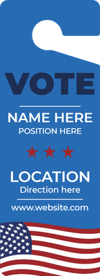 Custom Door Hangers Multiple Sizes for Name here