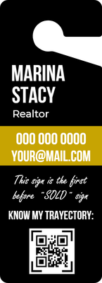 Custom Door Hangers Multiple Sizes for Marina Stacy