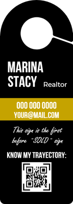 Custom Door Hangers Multiple Sizes for Marina Stacy