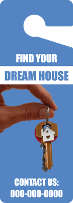 Custom Door Hangers Multiple Sizes for Dream House