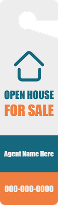 Custom Door Hangers Multiple Sizes House for Sale