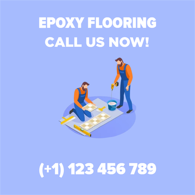 Custom Outdoor Yard Signs Multiple Sizes Epoxy Flooring Call Us Now