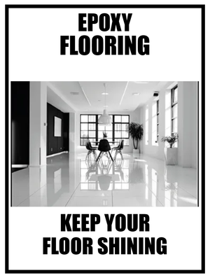 Custom Outdoor Yard Signs Multiple Sizes Keep your Floor Shining