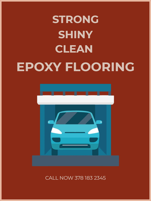 Custom Outdoor Yard Signs Multiple Sizes Garage Epoxy Flooring