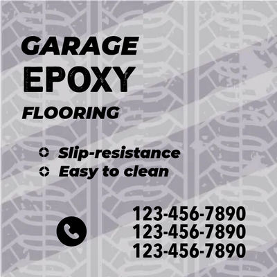 Custom Outdoor Yard Signs Multiple Sizes Garage Epoxy Floors