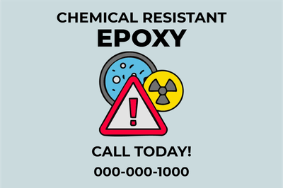 Custom Outdoor Yard Signs Multiple Sizes Chemical Resistant Epoxy