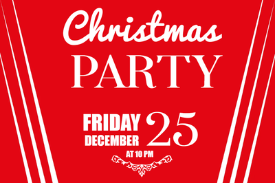 Custom Outdoor Yard Signs Multiple Sizes Christmas Party