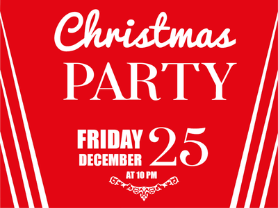 Custom Outdoor Yard Signs Multiple Sizes Christmas Party