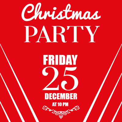 Custom Outdoor Yard Signs Multiple Sizes Christmas Party
