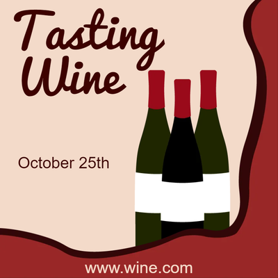 Custom Outdoor Yard Signs Multiple Sizes Wine Tasting