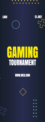 Custom Outdoor Yard Signs Multiple Sizes Gaming Tournament