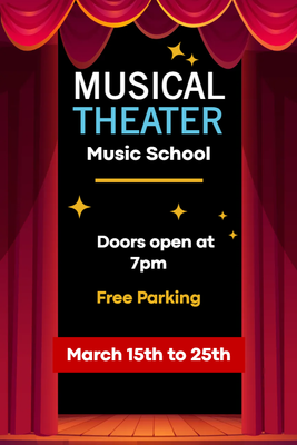 Custom Outdoor Yard Signs Multiple Sizes Musical Theater