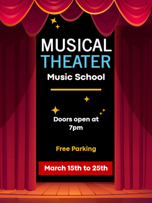 Custom Outdoor Yard Signs Multiple Sizes Musical Theater