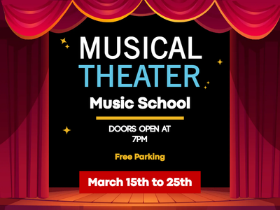 Custom Outdoor Yard Signs Multiple Sizes Musical Theater