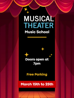 Custom Outdoor Yard Signs Multiple Sizes Musical Theater