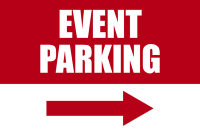Custom Outdoor Yard Signs Multiple Sizes Event Parking