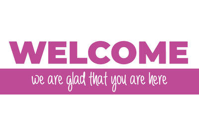 Custom Outdoor Yard Signs Multiple Sizes Welcome Sign