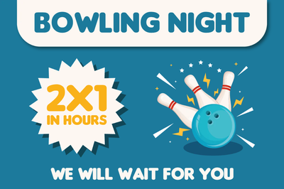 Custom Outdoor Yard Signs Multiple Sizes Bowling Night