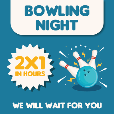 Custom Outdoor Yard Signs Multiple Sizes Bowling Night