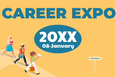 Custom Outdoor Yard Signs Multiple Sizes Career Expo
