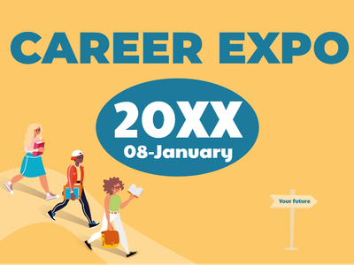 Custom Outdoor Yard Signs Multiple Sizes Career Expo