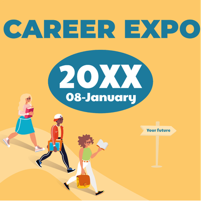 Custom Outdoor Yard Signs Multiple Sizes Career Expo